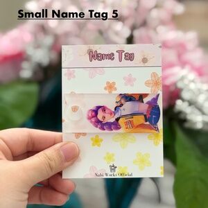 20/30 oz Stanley Tumbler Acrylic Nameplate Accessories H2.0 Stanley Name Tag - S